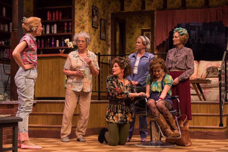 The cast of Geva Theatre Center's STEEL MAGNOLIAS. Photo by Goat Factory Media Entertainment.